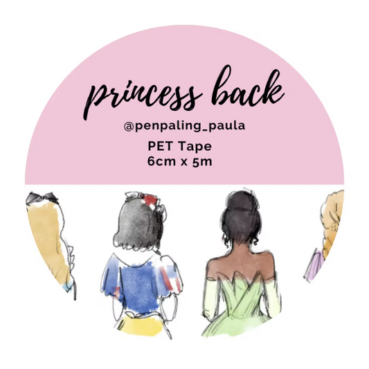 PET Tape precortada Princess Back