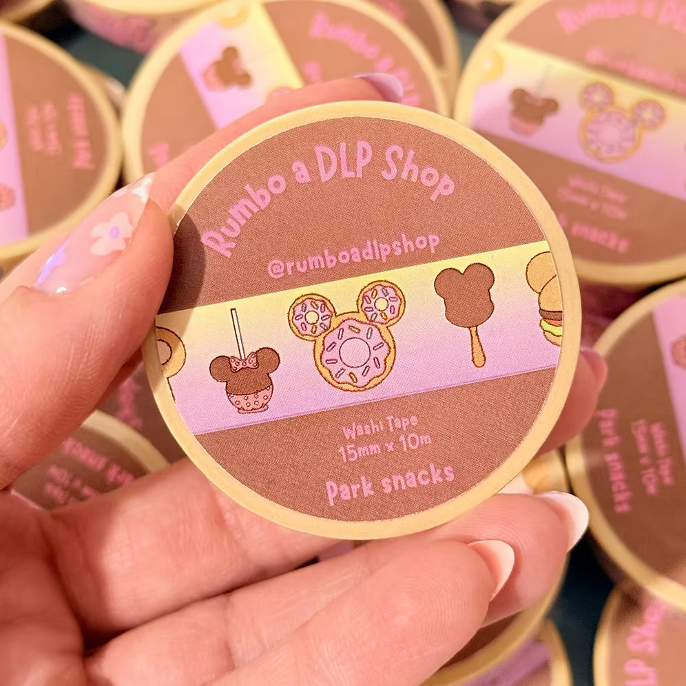 Washi Tape Park snacks