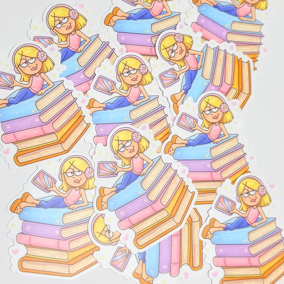 Pegatina Lizzie McGuire Books