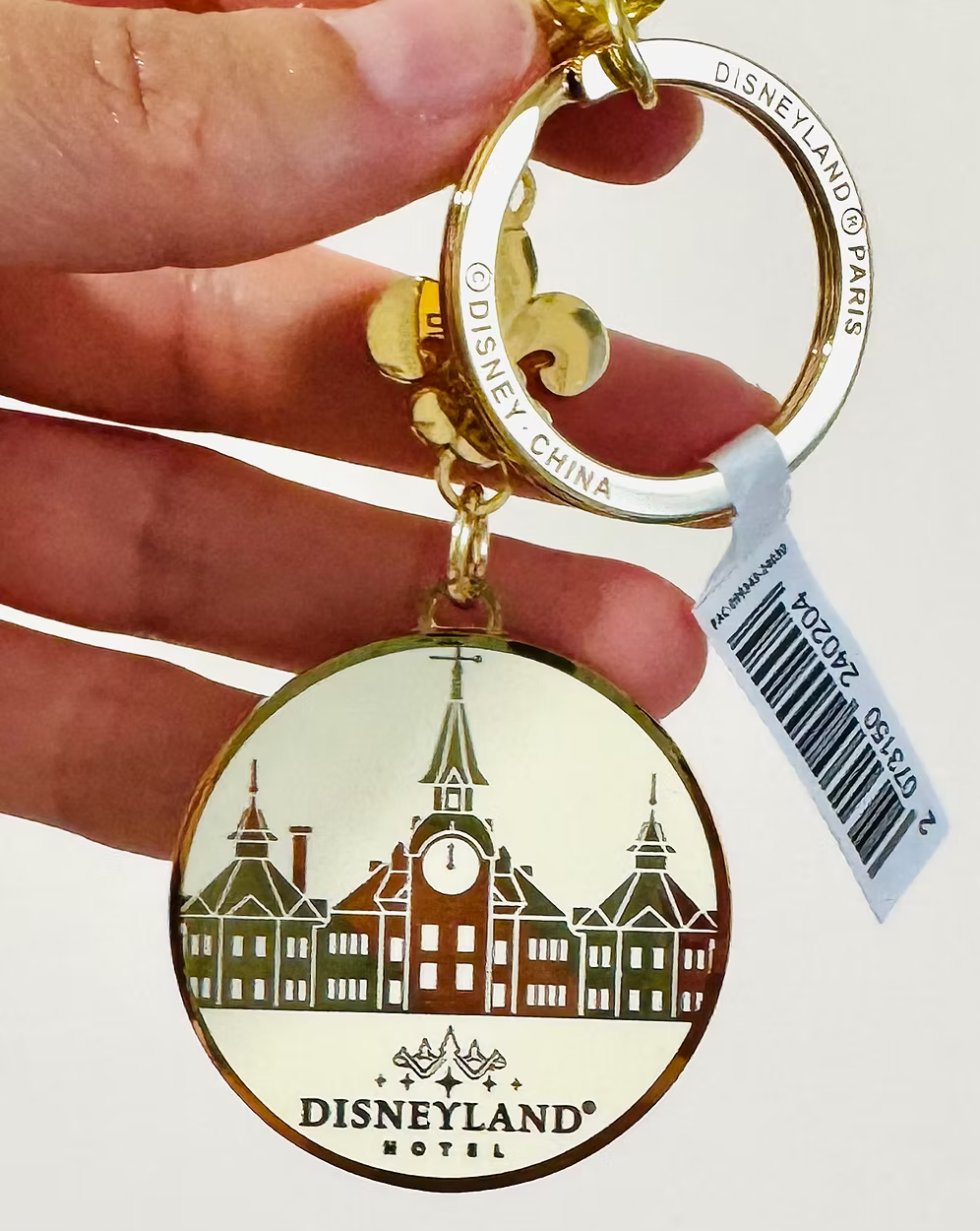 Llavero Reloj Hotel Disneyland Paris