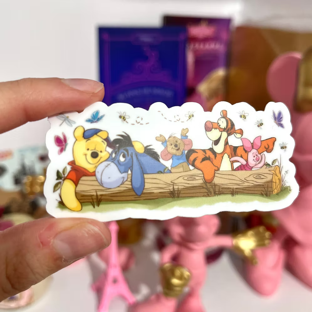 Pegatina Winnie the Pooh y amigos