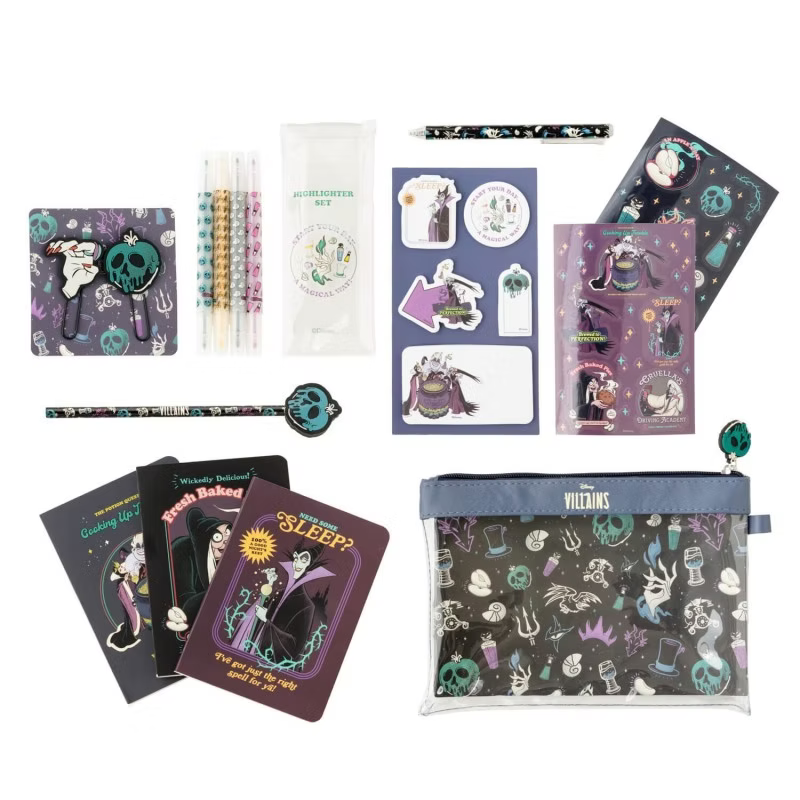 Kit Papeleria Villanos Disney