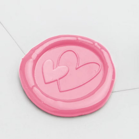 Sello Lacre Corazones Wax Seal