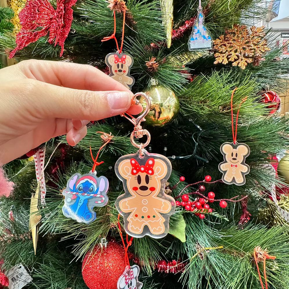 Llavero o adorno galleta Minnie Navidad