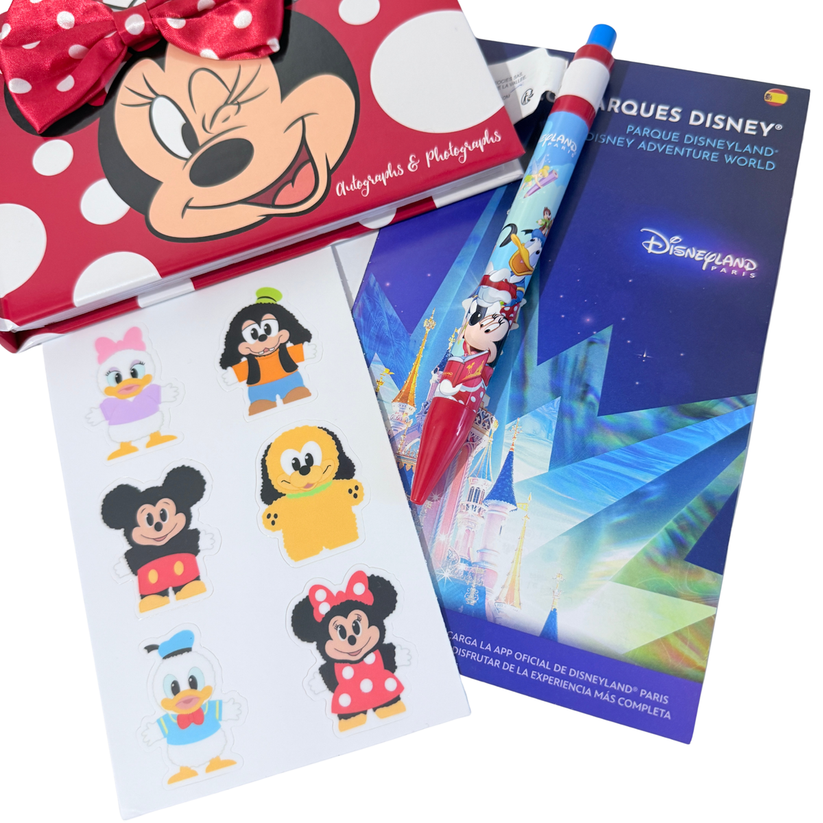 Set Libro de Firmas Minnie Mouse Disneyland Paris