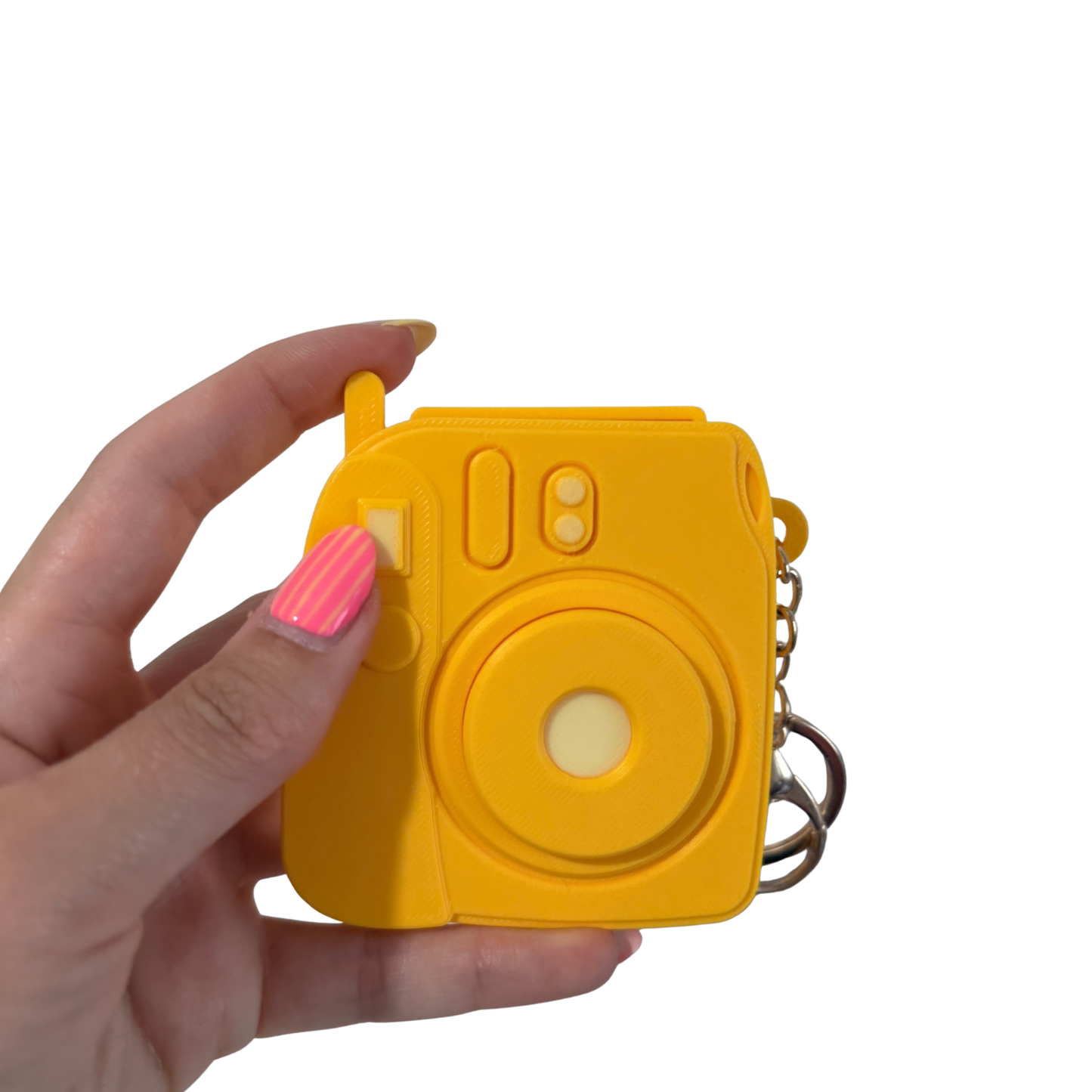 Llavero Personalizado Cámara Polaroid con foto 3D