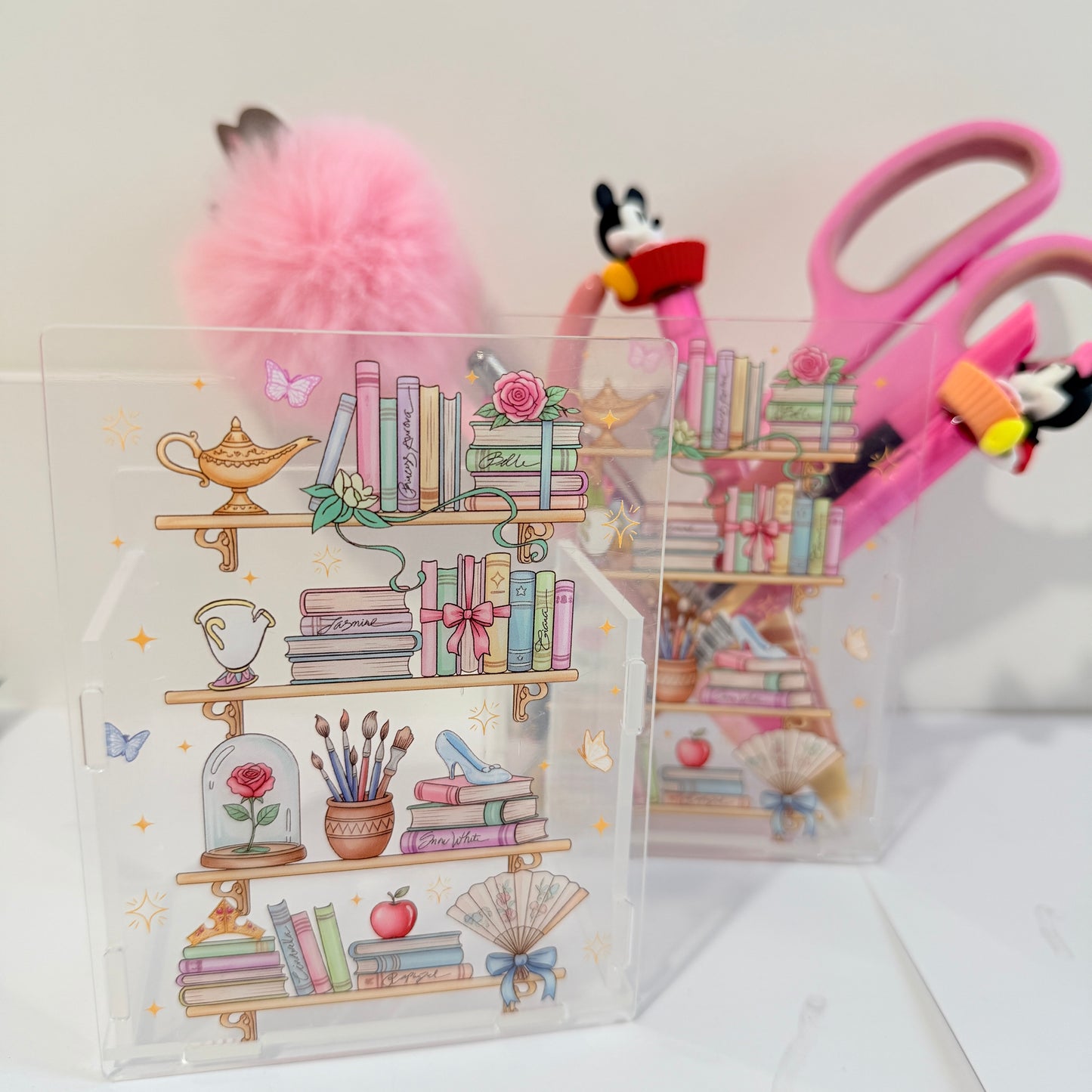 Bote organizador Libreria Princesas Disney