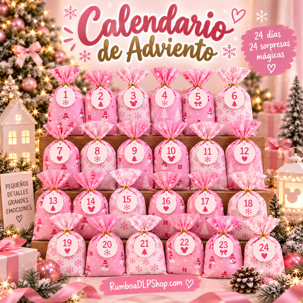 Calendario de Adviento Disney | 24 sorpresas – Rumbo a DLP Shop