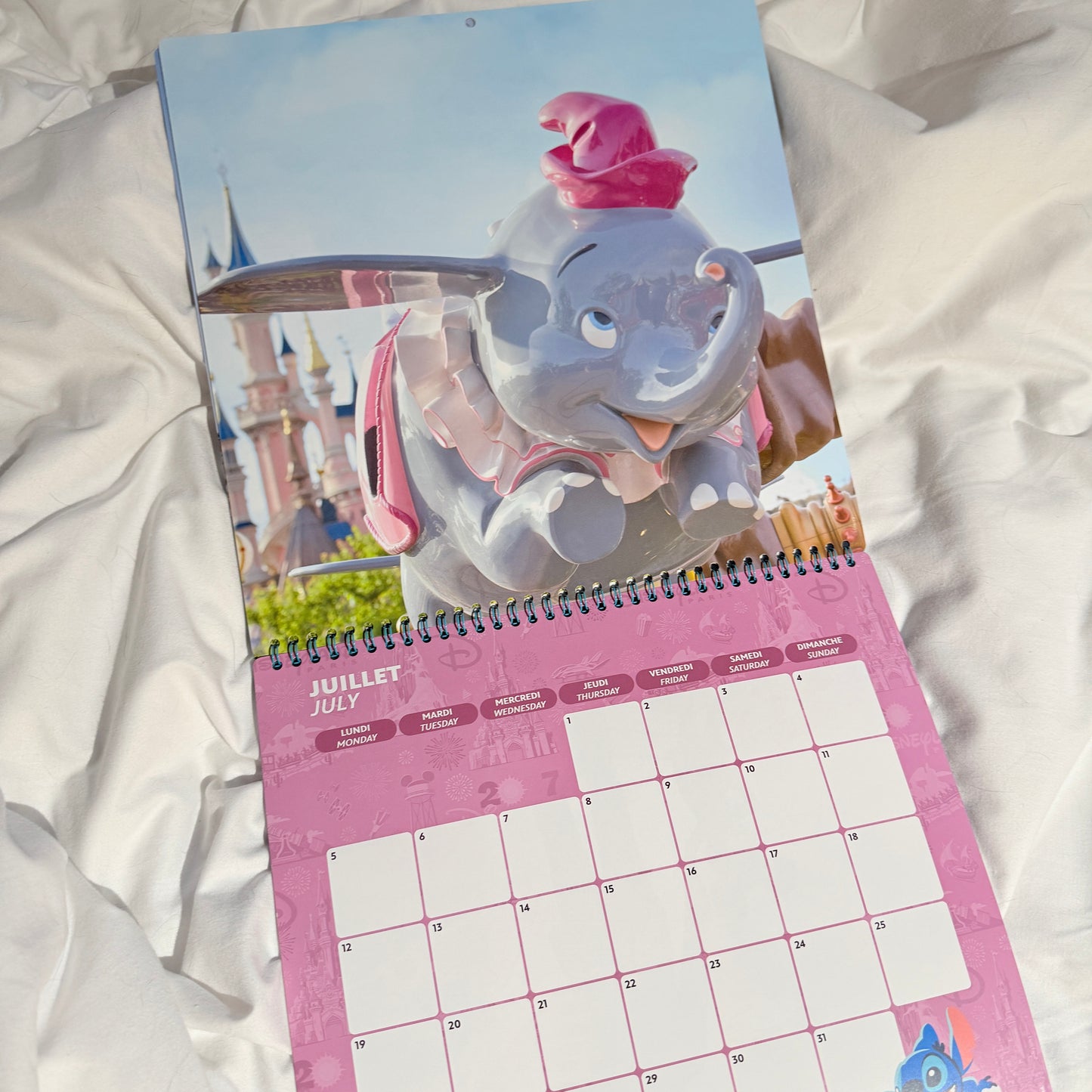 Calendario 2027 Disneyland Paris