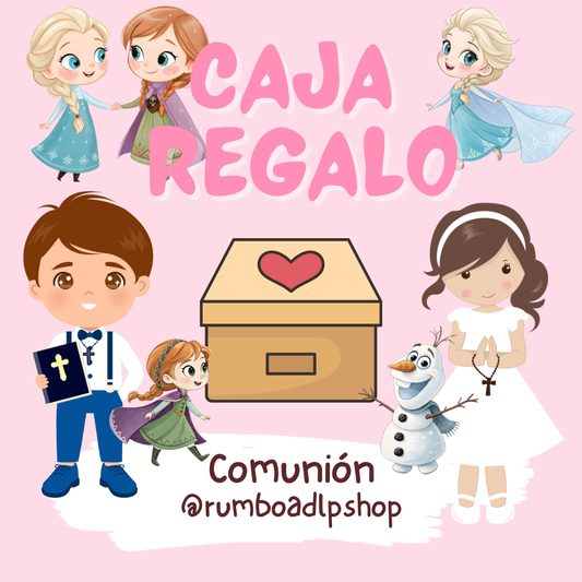 Caja regalo Comunión Frozen Disney