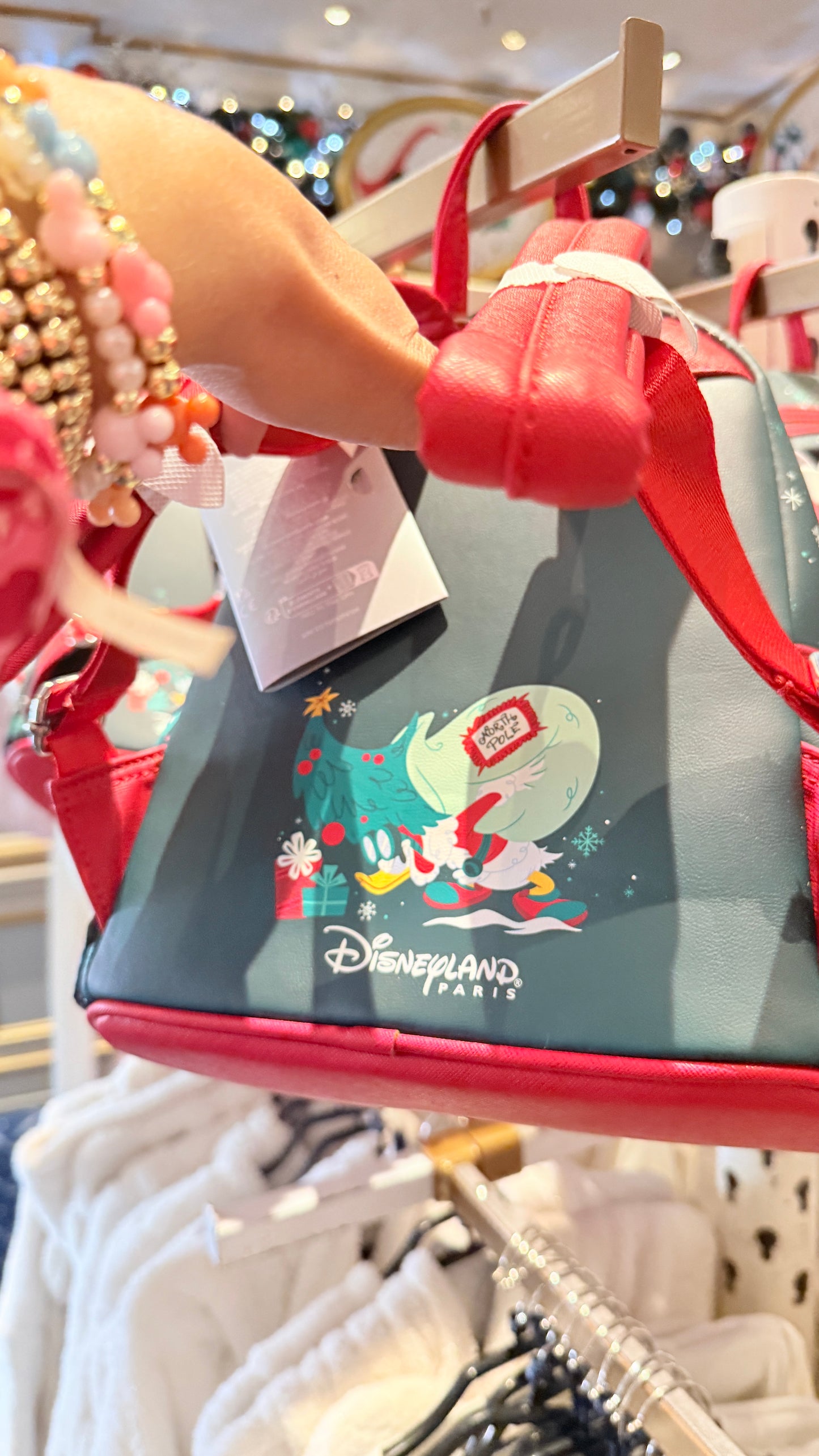 Mochila Loungefly Navidad Disneyland Paris