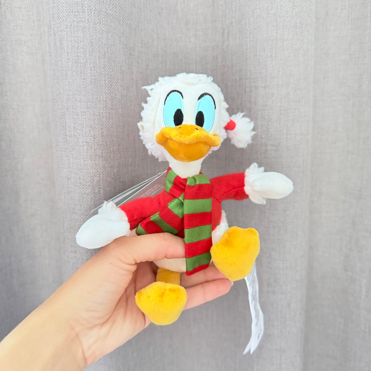 Peluche de hombro Donald Navidad Disneyland Paris