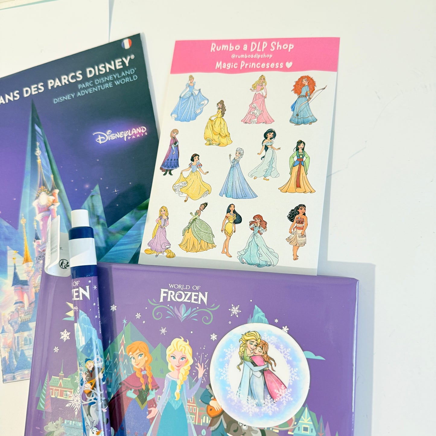 Set Libro de Firmas World of Frozen