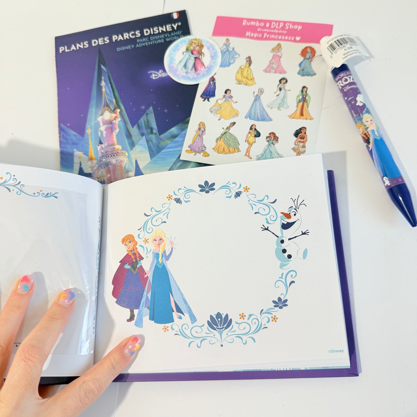 Set Libro de Firmas World of Frozen