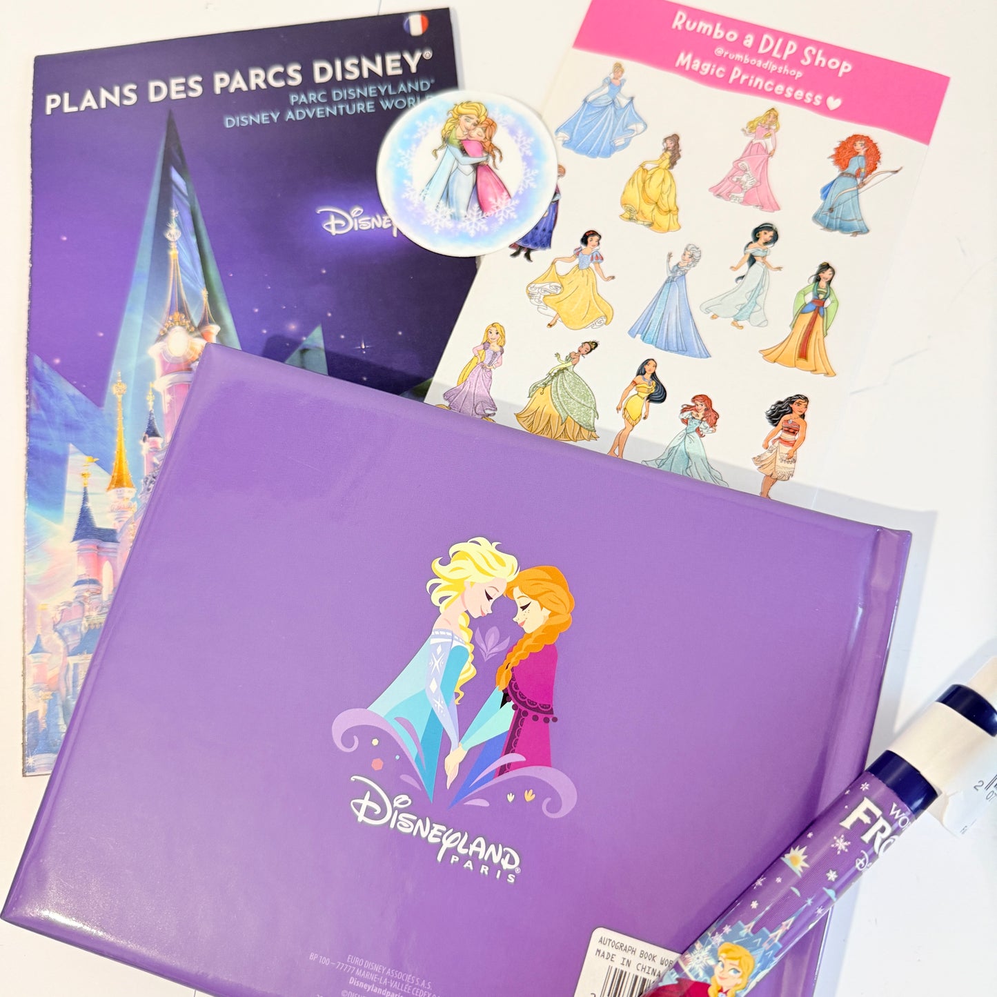 Set Libro de Firmas World of Frozen