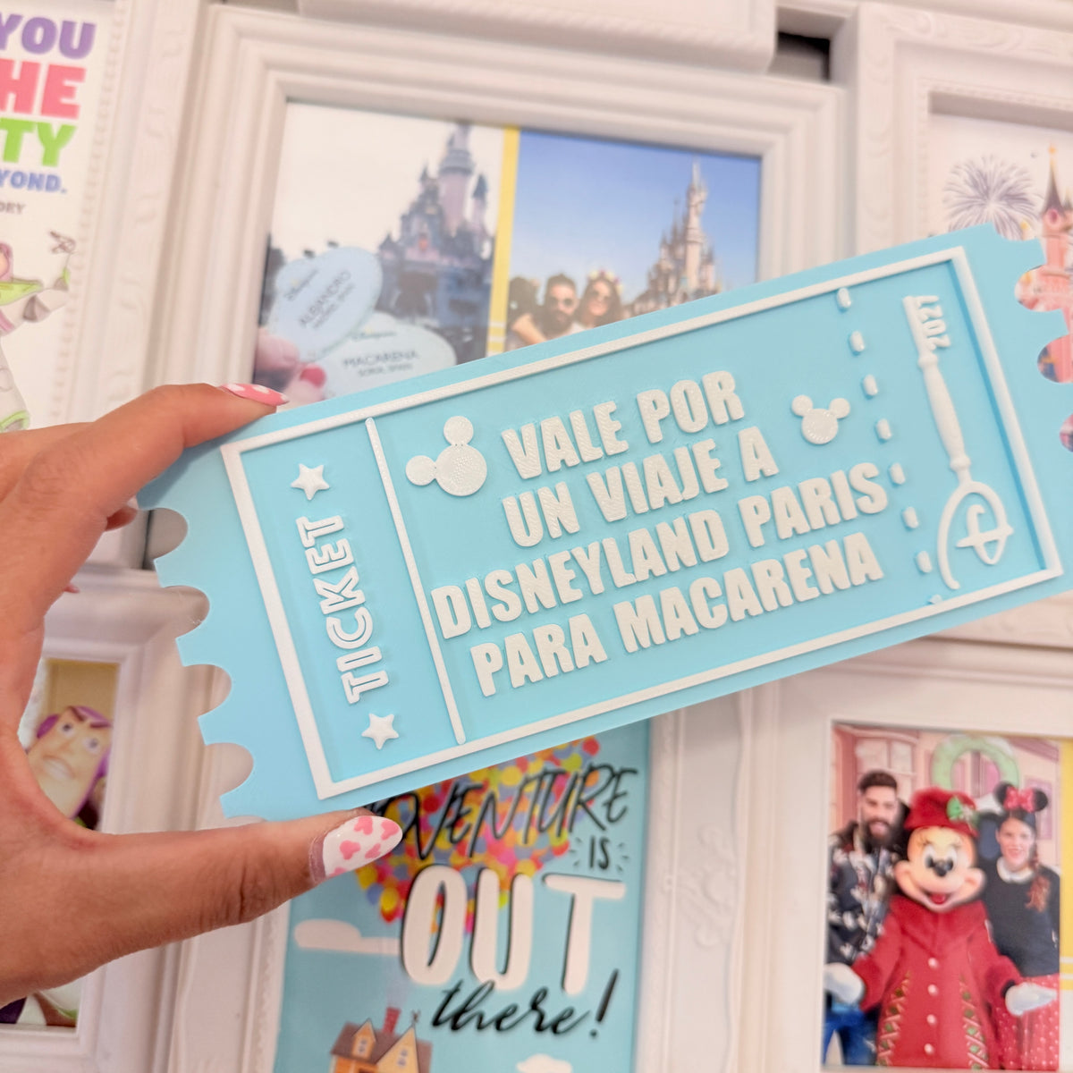 Reloj Digital EuroDisney Disneyland Paris Estilo Retro