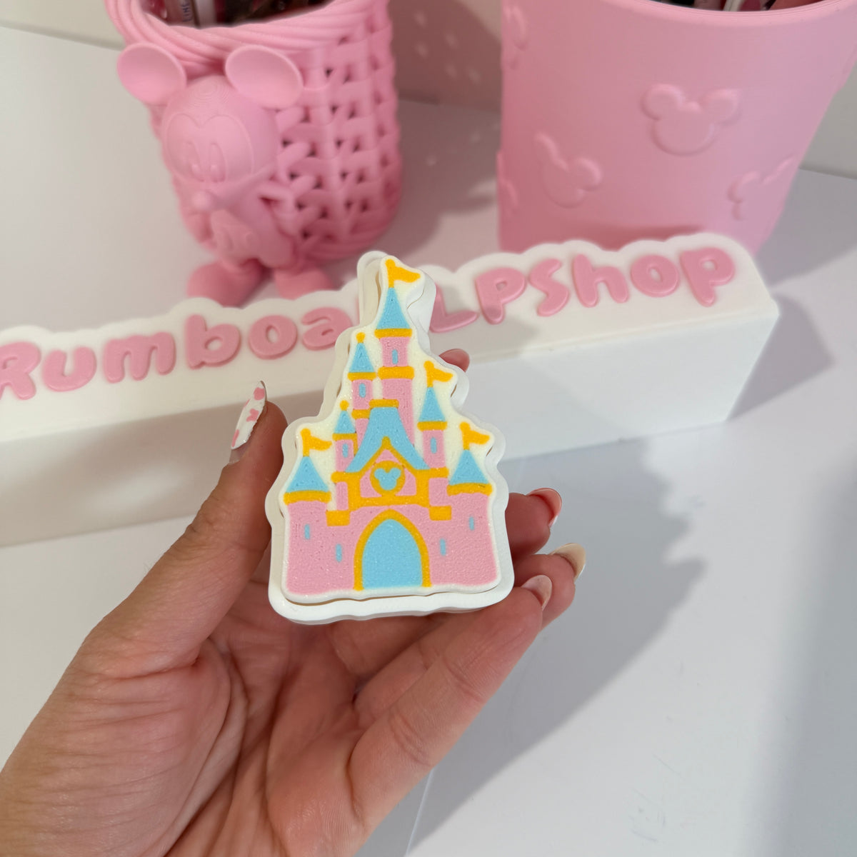 Llavero Clicker 3D Castillo Disneyland Paris