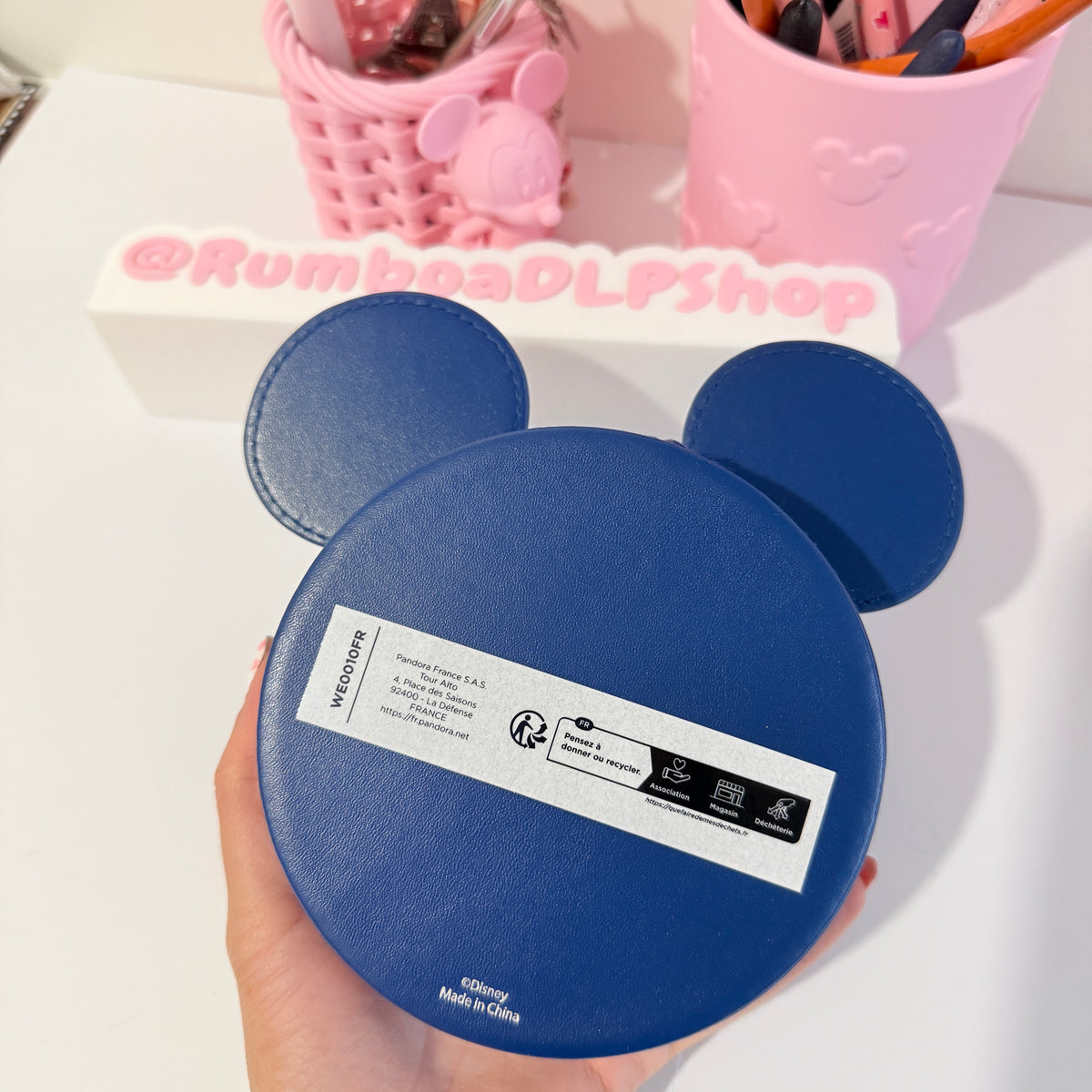 Joyero Pandora Mickey Mouse Disneyland Paris