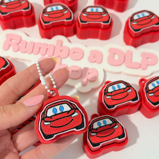 Llavero Clicker Rayo McQueen Cars 3D Lightning McQueen