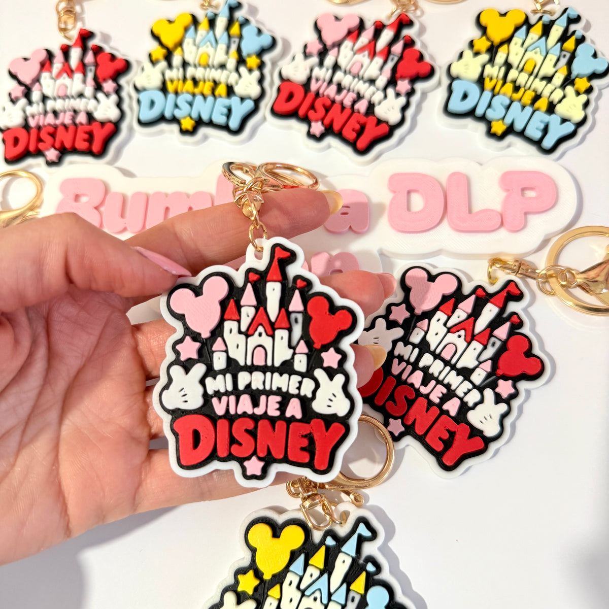 Llavero Mi Primer Viaje a Disney