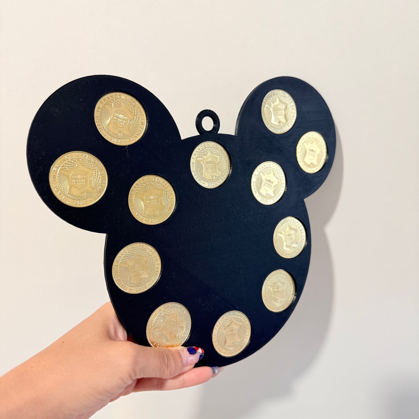 Expositor monedas Mickey Mouse 3D
