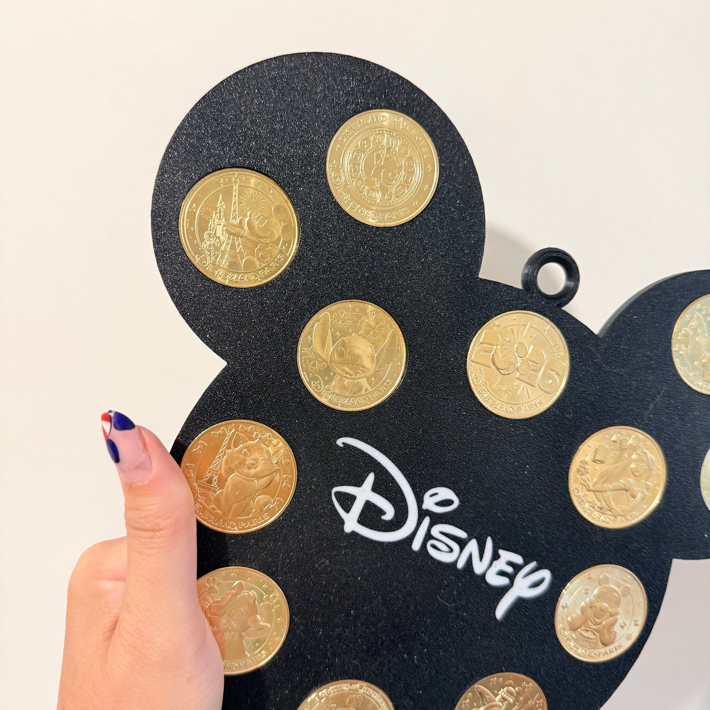 Expositor monedas Mickey Mouse 3D
