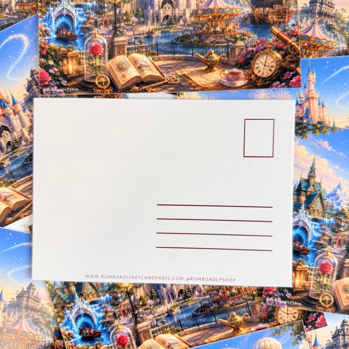 Postal Disneyland Paris Futurista