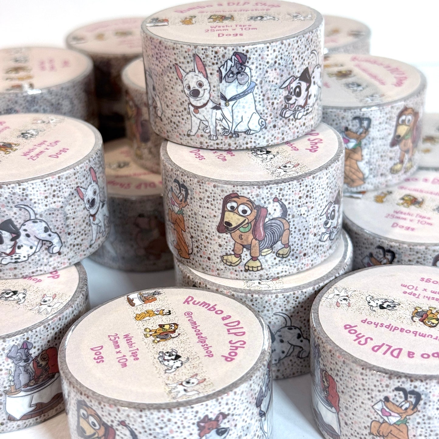 Washi Tape Disney Dogs