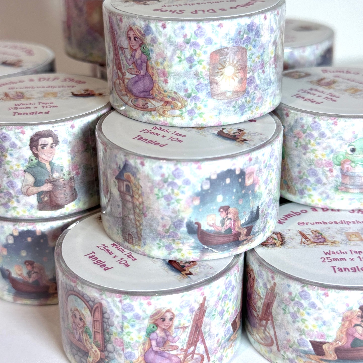Washi Tape Rapunzel Enredados Tangled