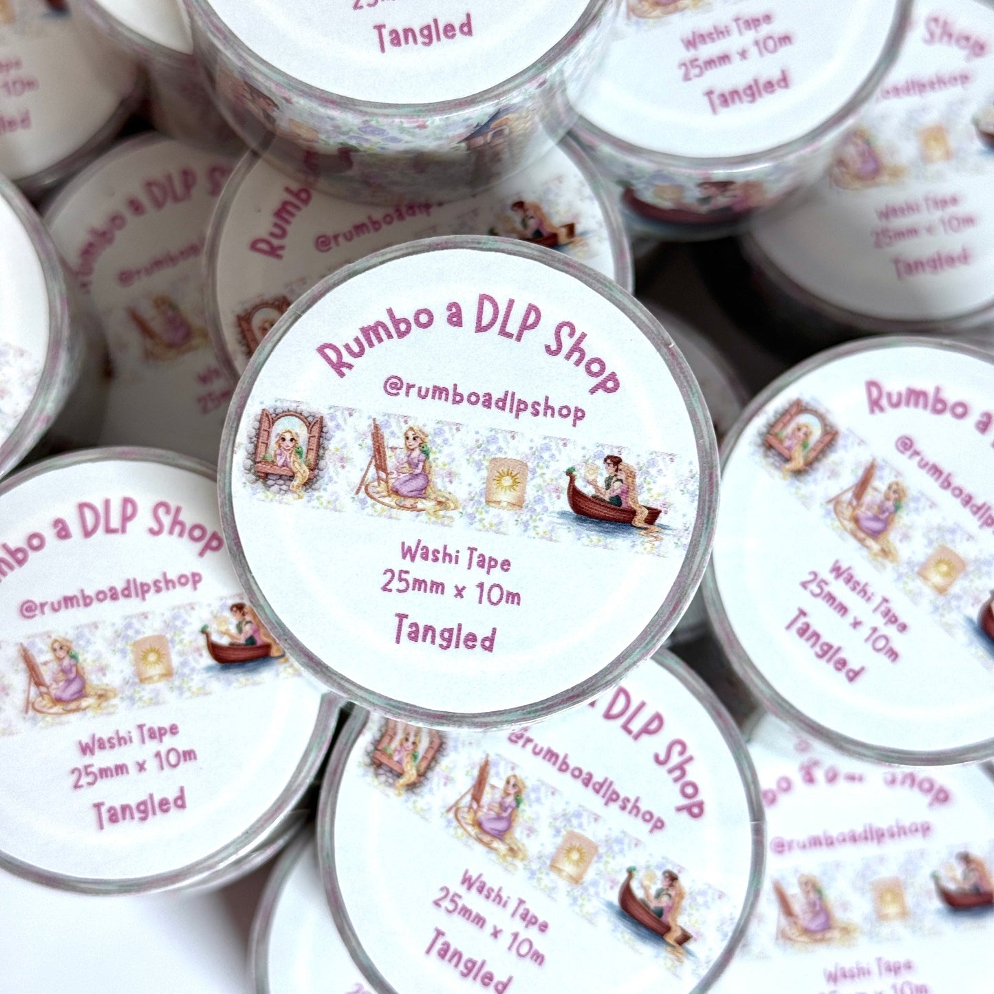 Washi Tape Rapunzel Enredados Tangled