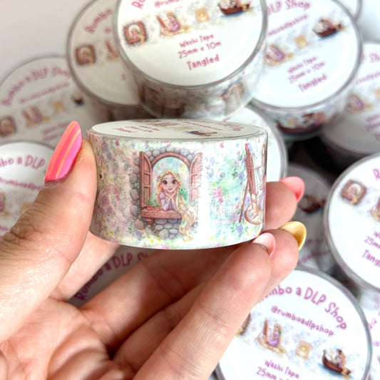 Washi Tape Rapunzel Enredados Tangled