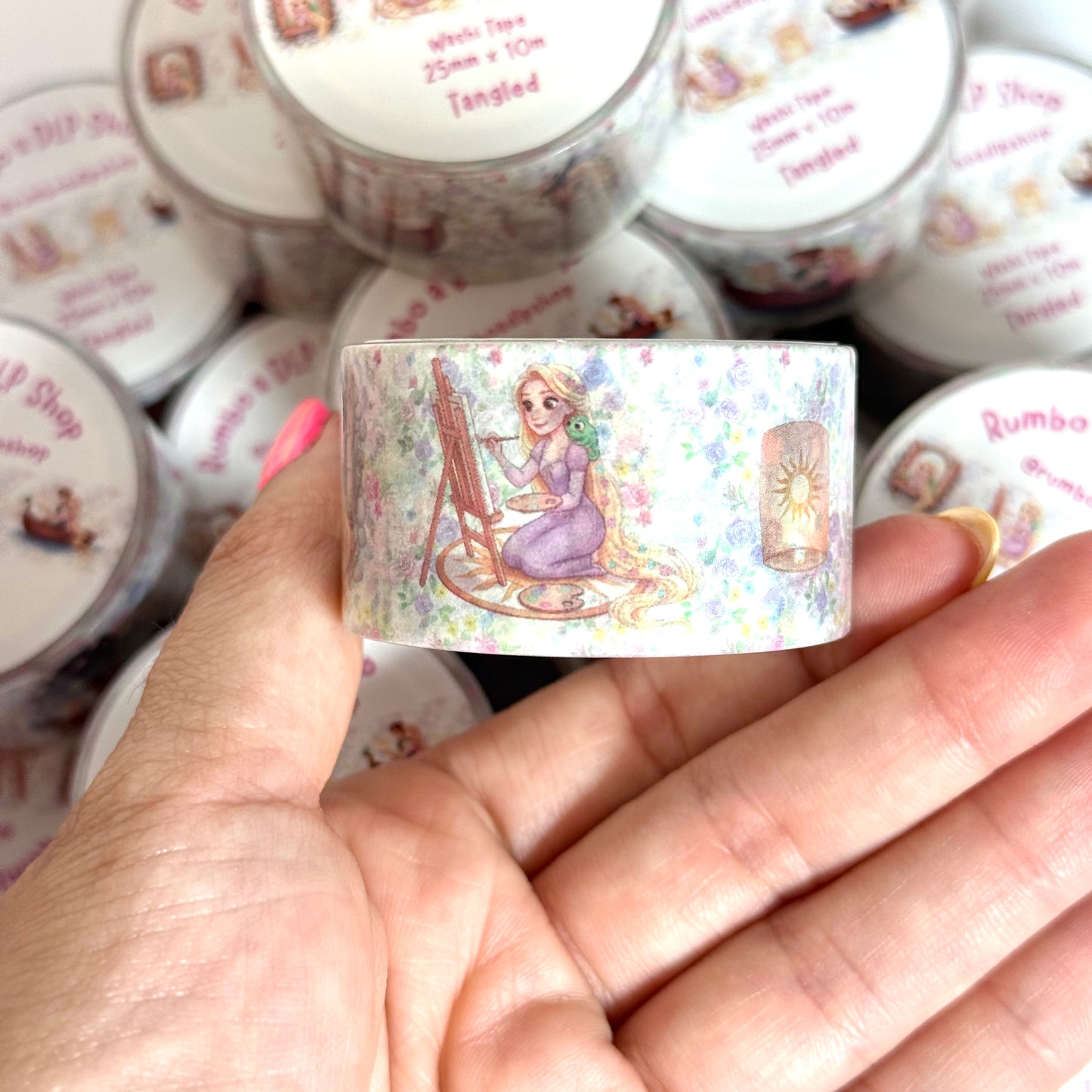 Washi Tape Rapunzel Enredados Tangled