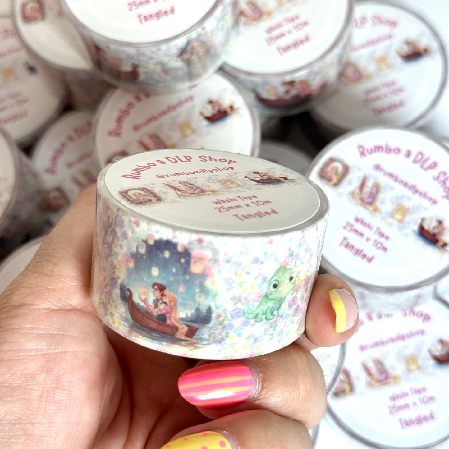 Washi Tape Rapunzel Enredados Tangled