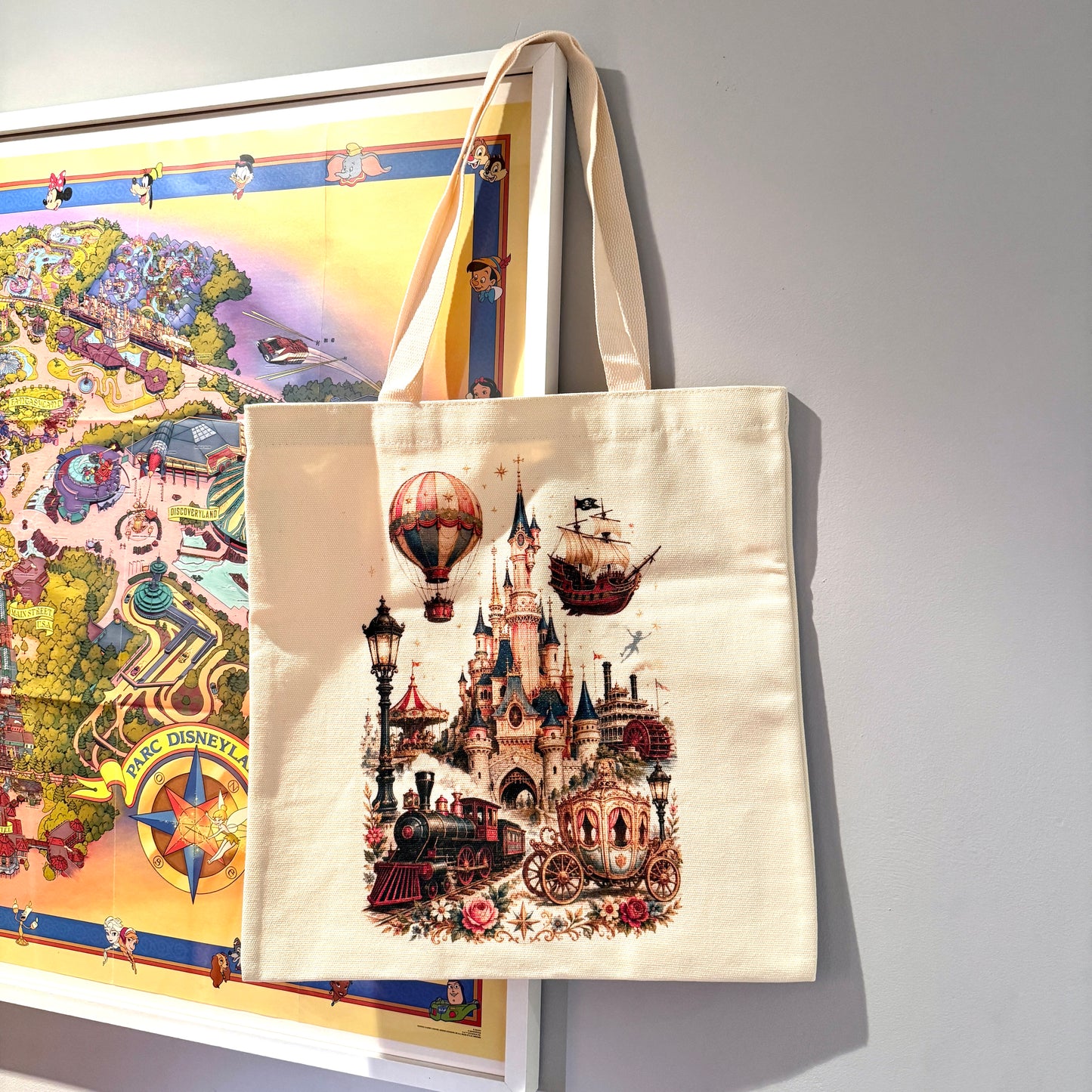 Bolsa Tote Bag Disneyland Paris Vintage