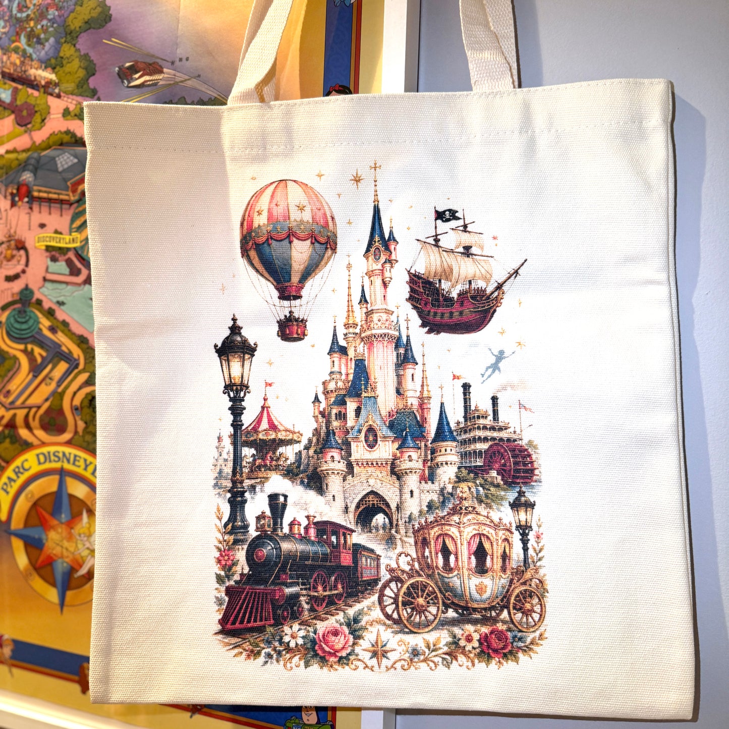 Bolsa Tote Bag Disneyland Paris Vintage