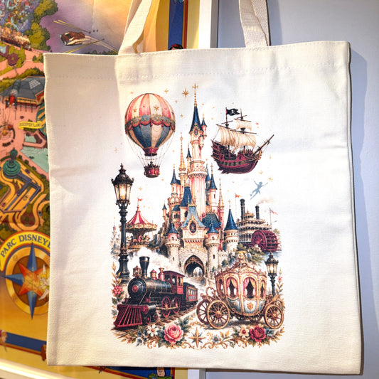 Bolsa Tote Bag Disneyland Paris Vintage