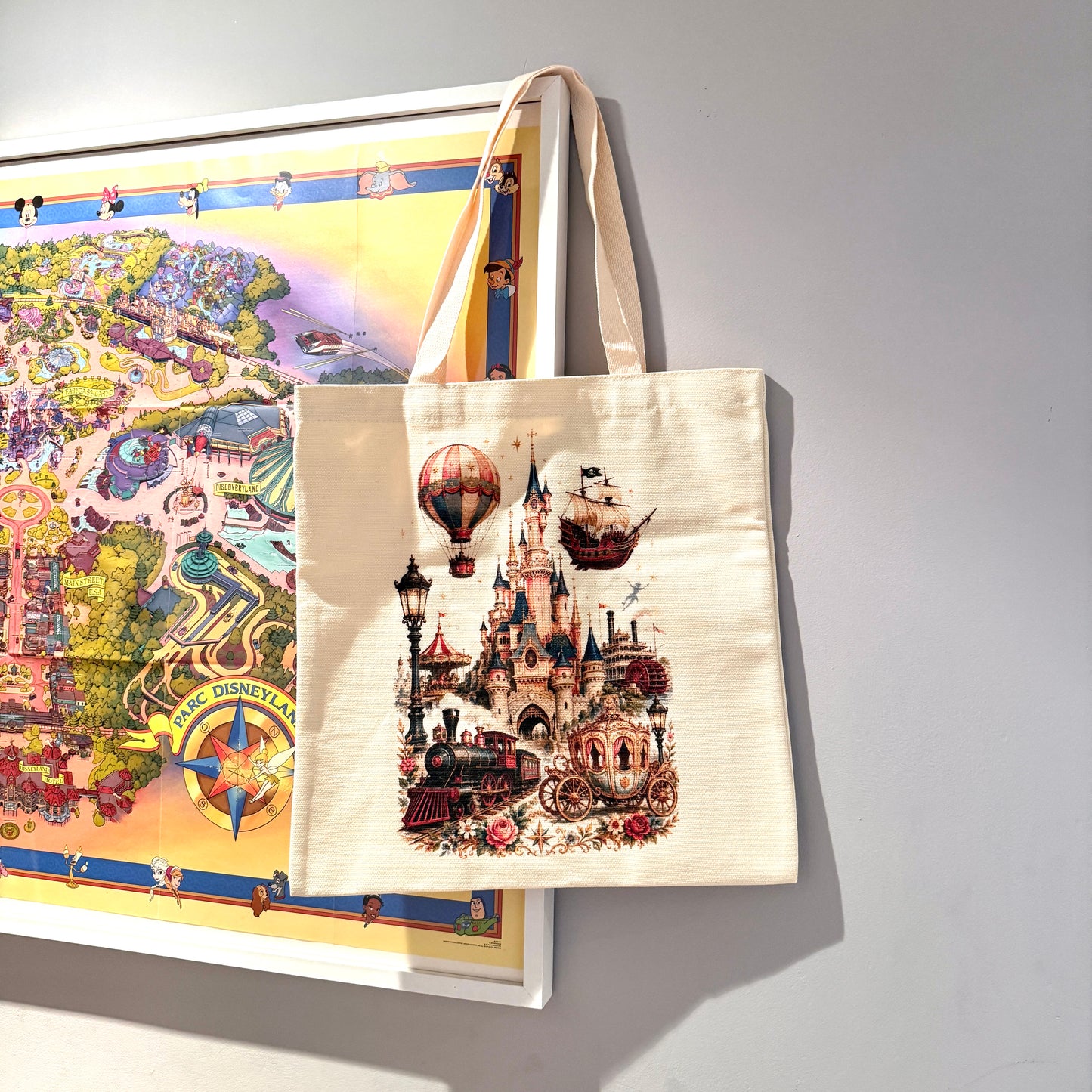 Bolsa Tote Bag Disneyland Paris Vintage