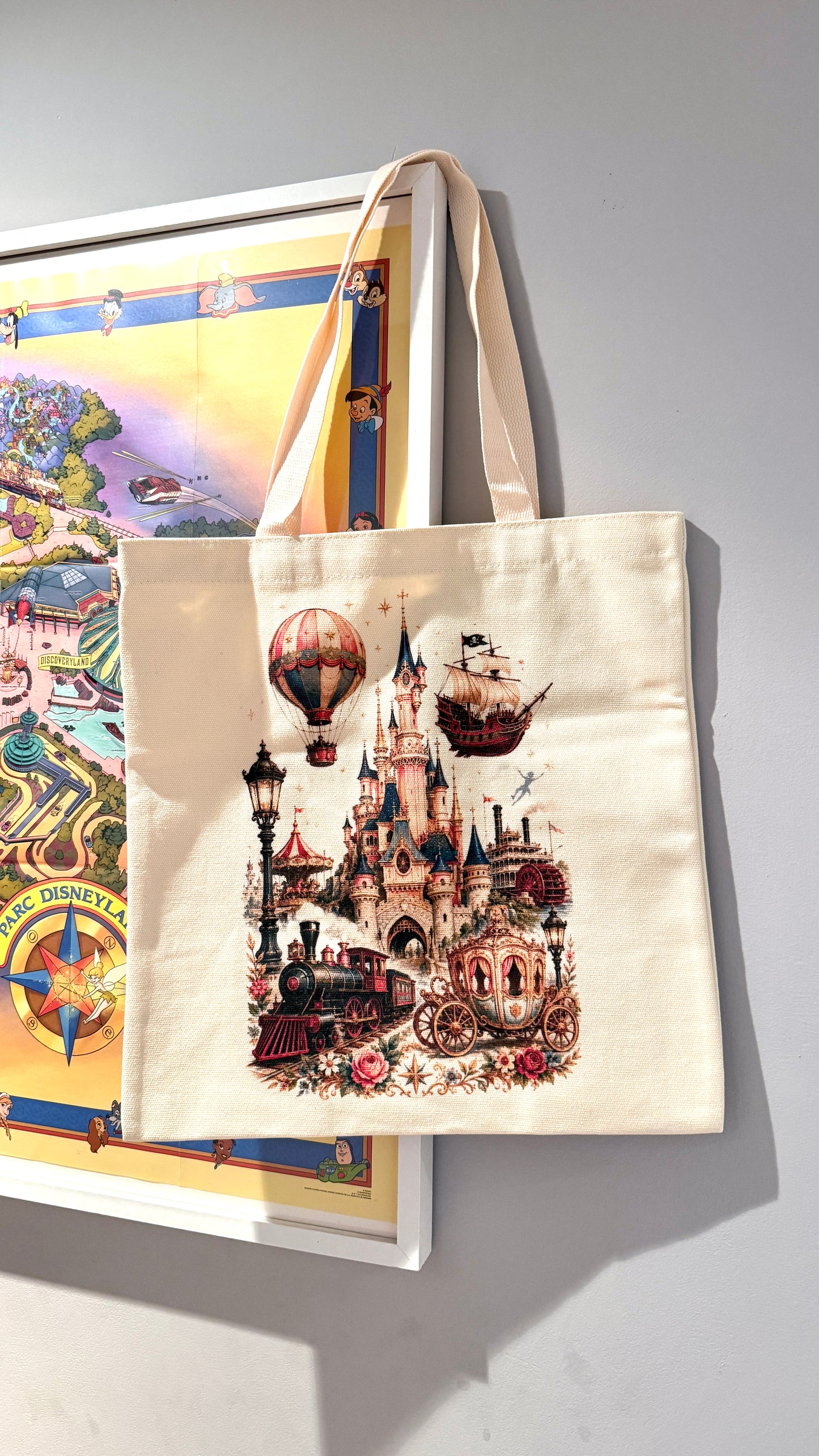 Bolsa Tote Bag Disneyland Paris Vintage