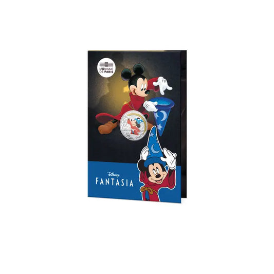 Moneda plata Mickey Mouse Fantasia