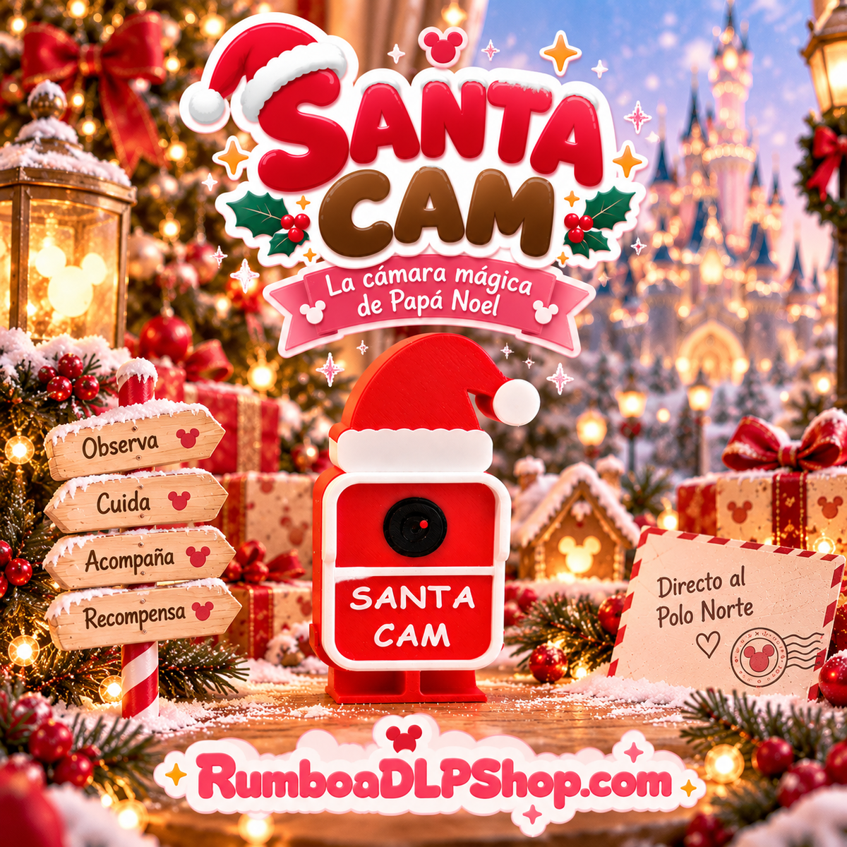 Santa Cam | Cámara Mágica de Papá Noel en 3D