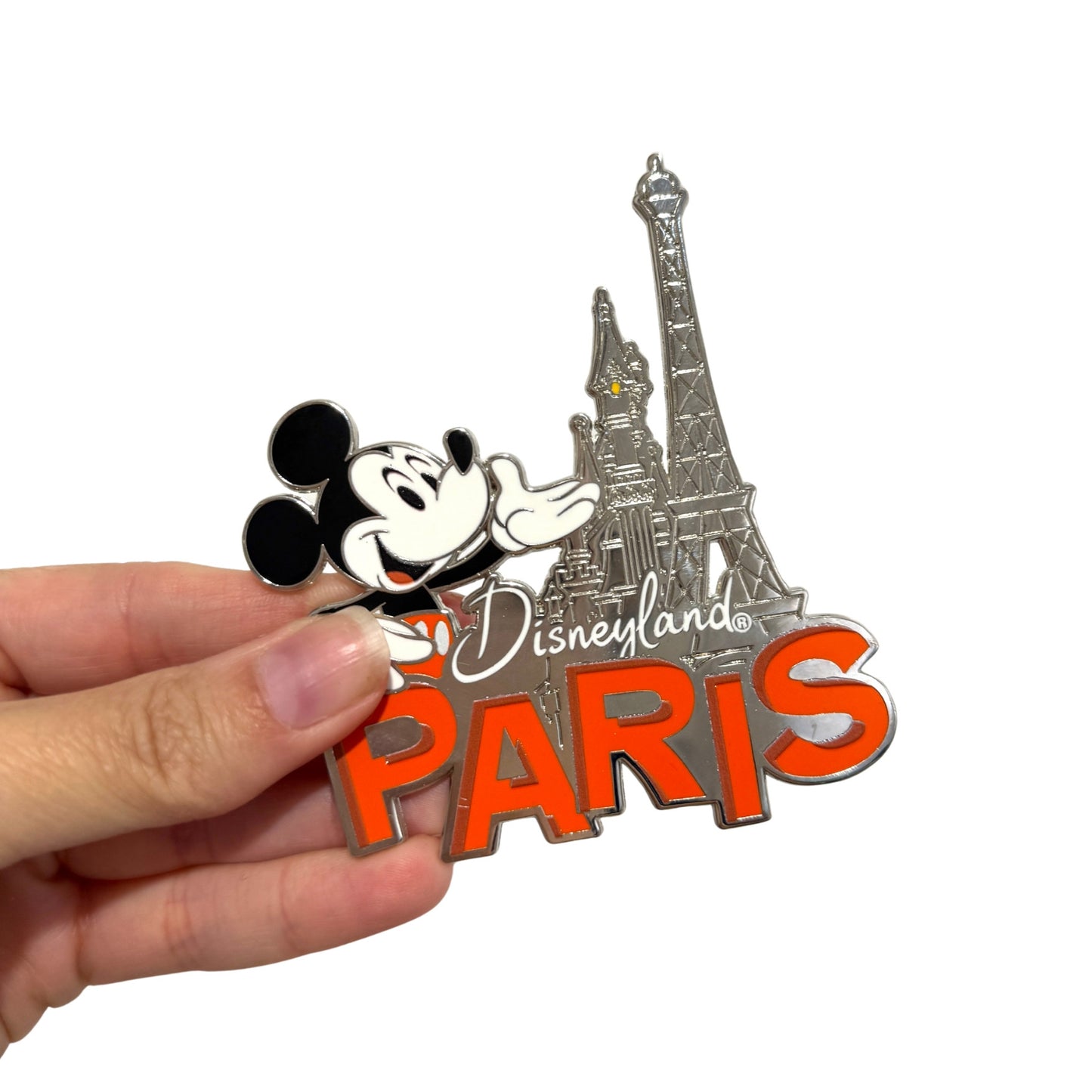 Iman Metal Mickey Mouse Torre Eiffel Disneyland Paris