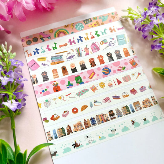 Washi Tape Fiesta Cumpleaños