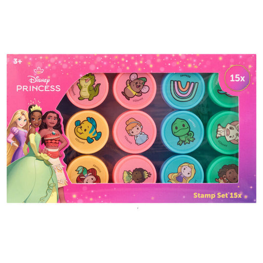Caja 15 Sellos Princesas Disney