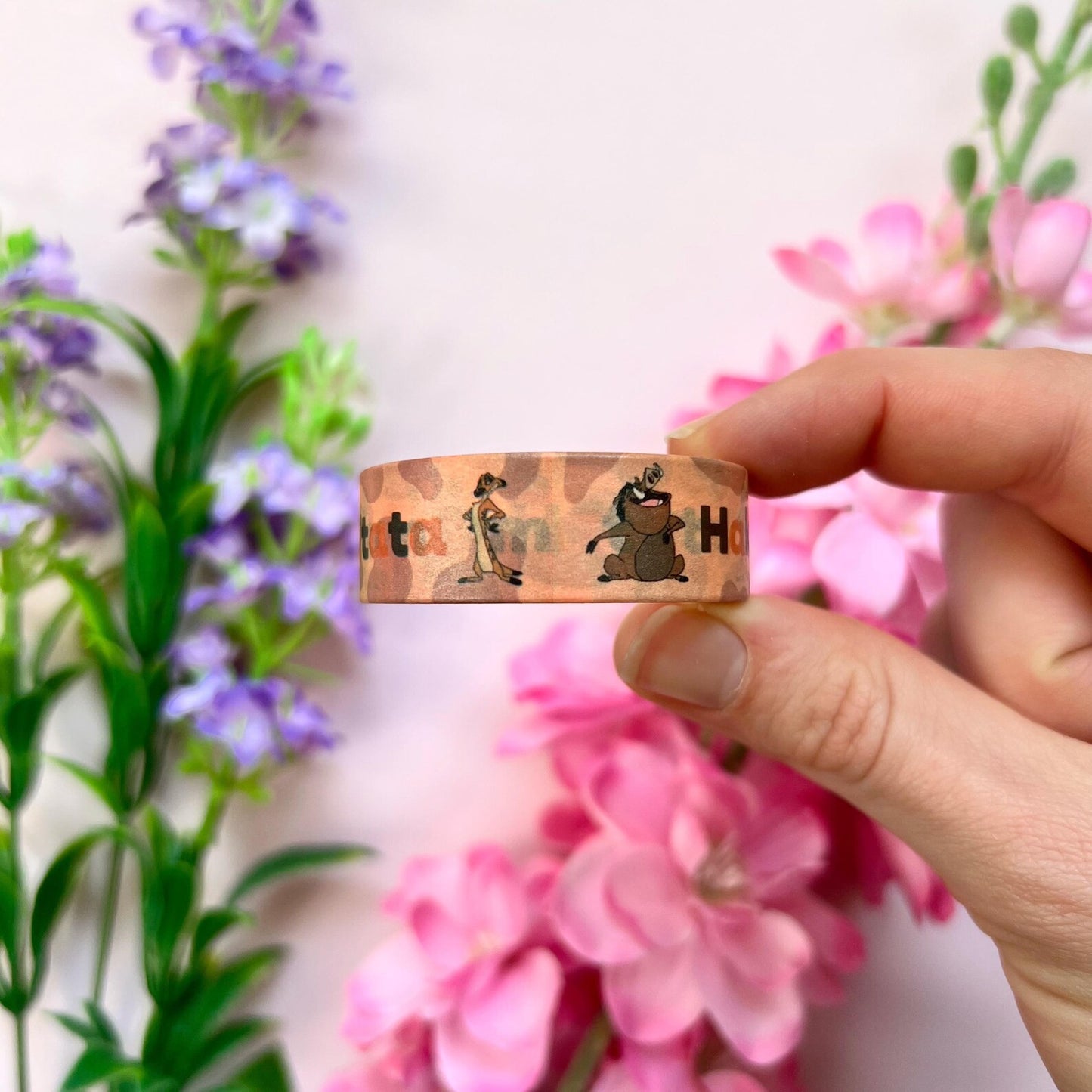 Washi Tape Hakuna Matata El Rey Leon Disney
