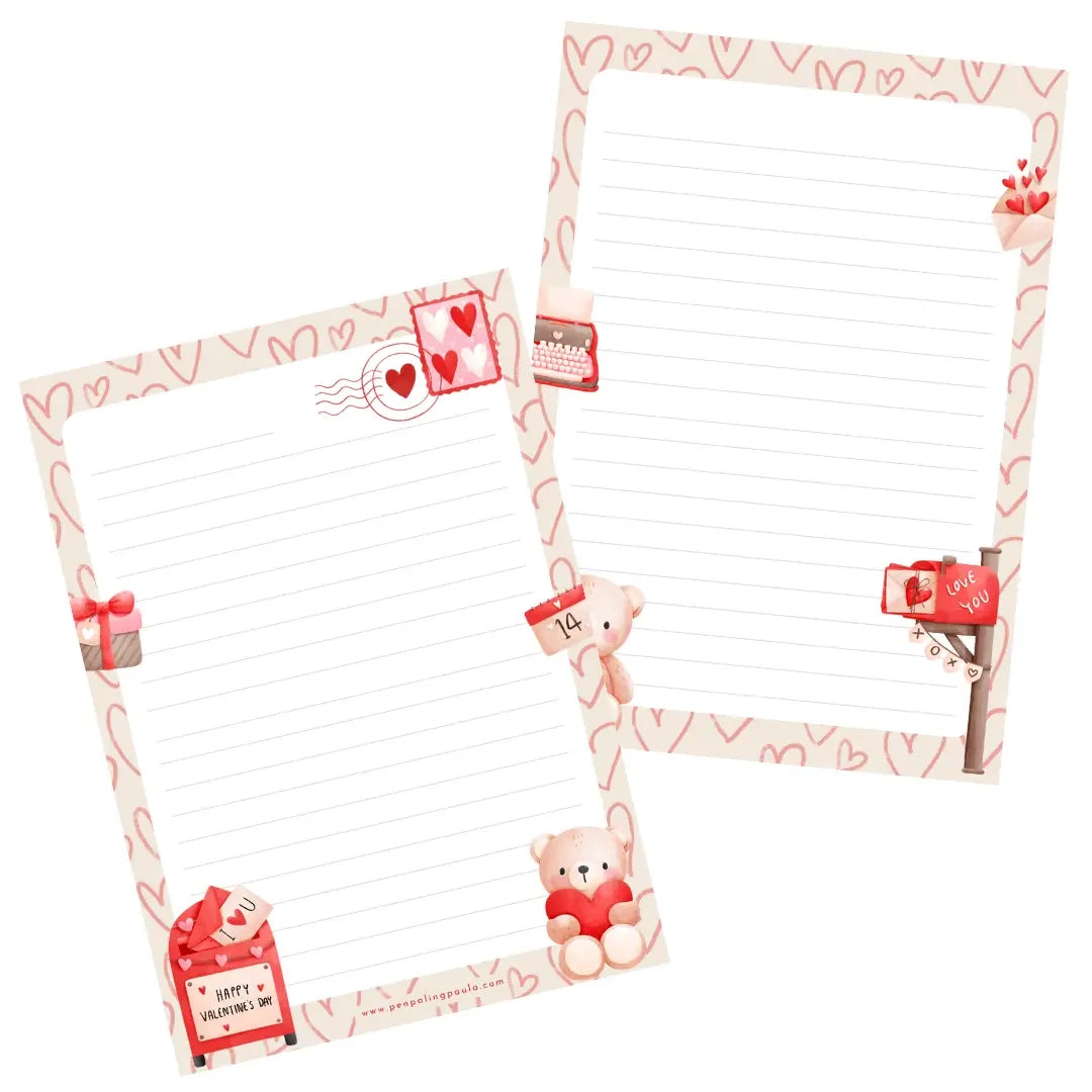 Bloc de notas LOVE San Valentin