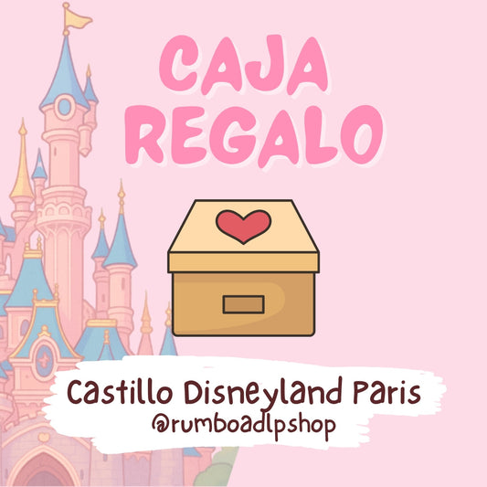 Caja regalo Castillo Disneyland Paris