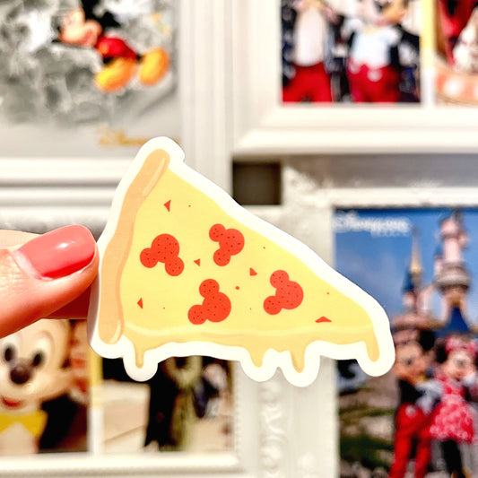 Pegatina Pizza Mickey Mouse