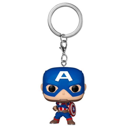 Llavero Funko Pocket POP Capitan America Marvel
