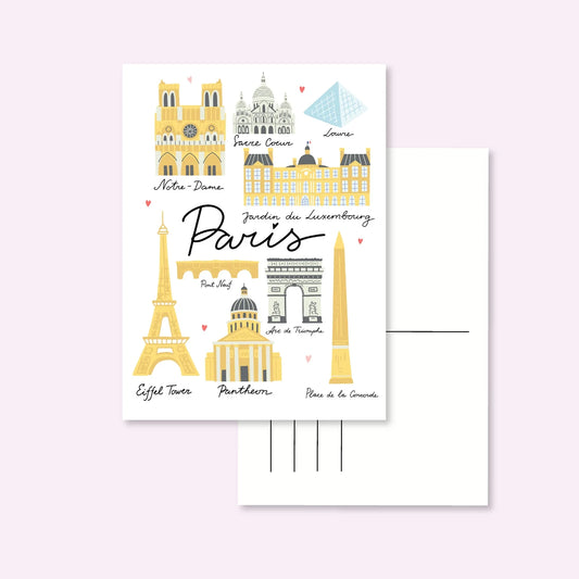 Postal Monumentos Paris