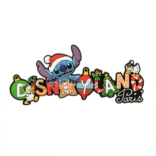 Iman Disneyland Paris Stitch letras Navidad